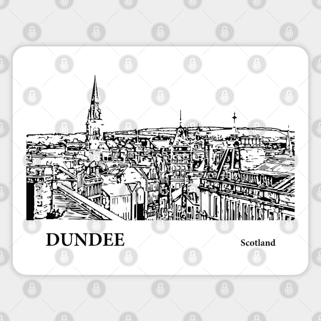 Dundee Scotland Sticker by Lakeric
